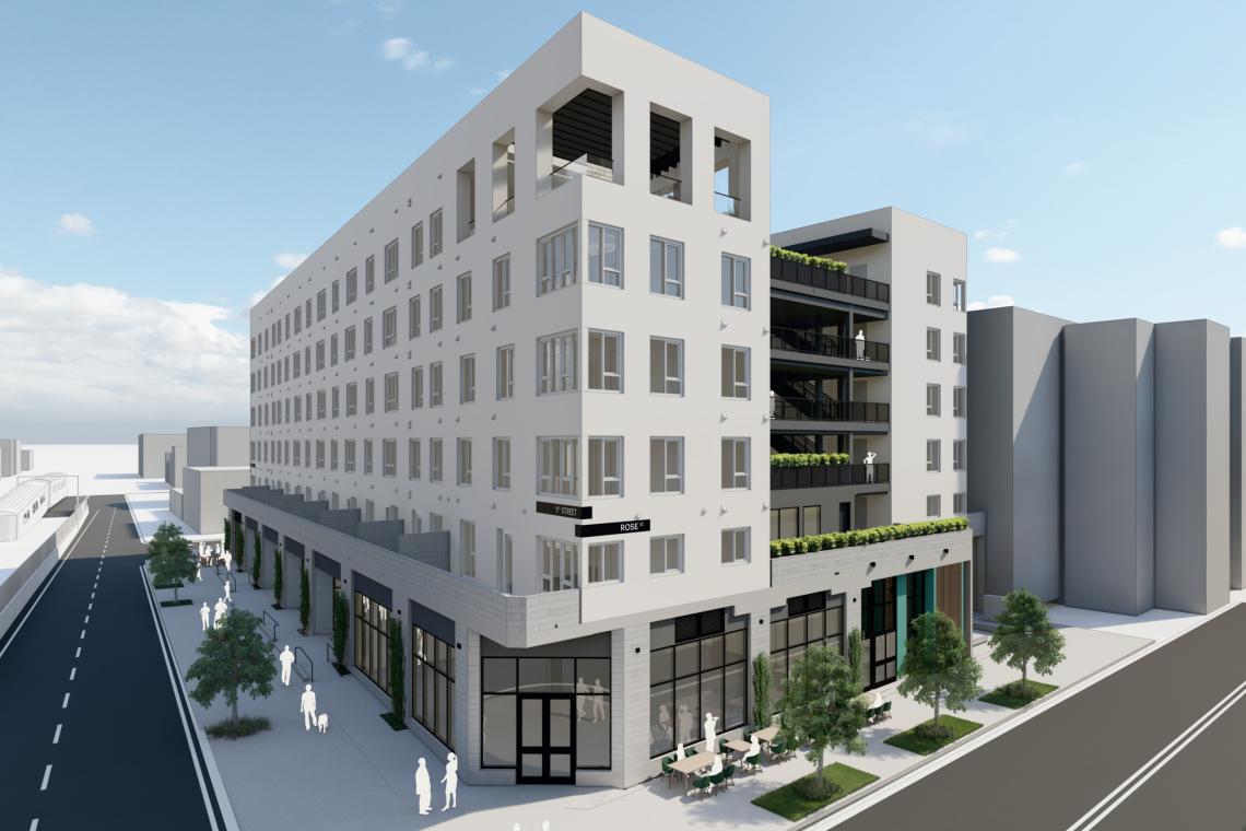 Rendering vs. Reality DTLA Arts District's 107 Hewitt apartments